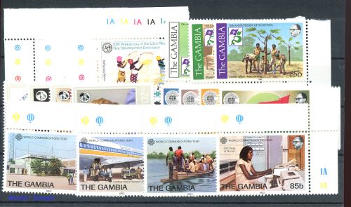 1981, Gambia, 427-29 u.a., **