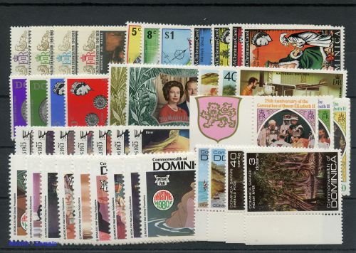 1969, Dominica, 241-44 u.a., **