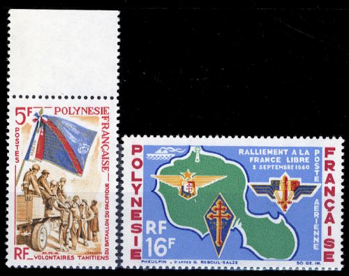 1964, Französisch Polynesien, 36-37, **