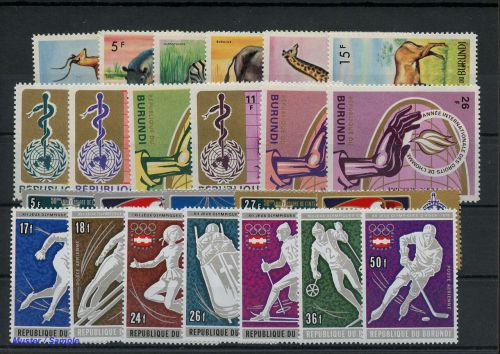 1964, Burundi, 93-98 u.a., **