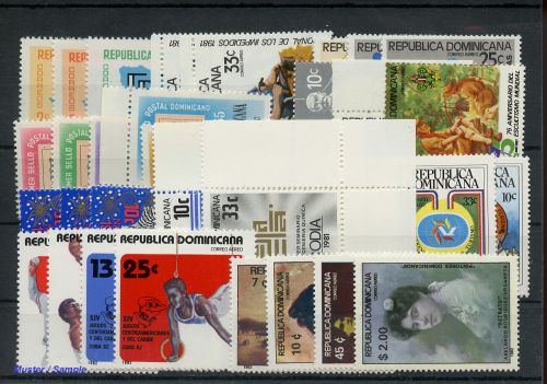 1965, Dominikanische Republik, 857-61 u.a., **