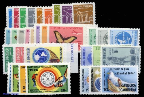 1966, Dominikanische Republik, 876-83 u.a., **