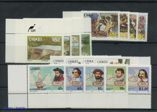 1989, Ciskei, 149-52 u.a., **