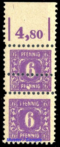 1945, SBZ Mecklenburg Vorpommern, 9 (2) Dz, **