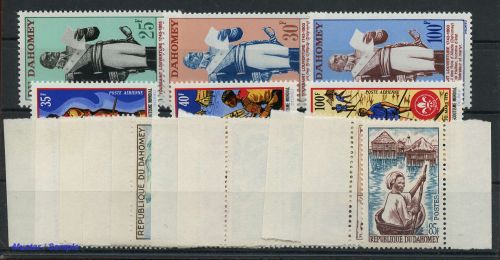 1963, Dahomey, 200-11 u.a., **