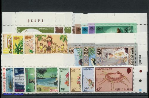 1974, Gilbert und Ellice Inseln, 225-28 u.a., **