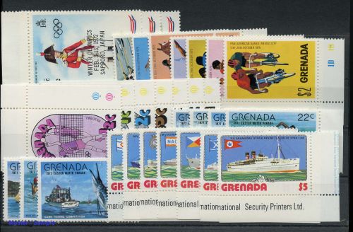 1972, Grenada, 433-35 u.a., **