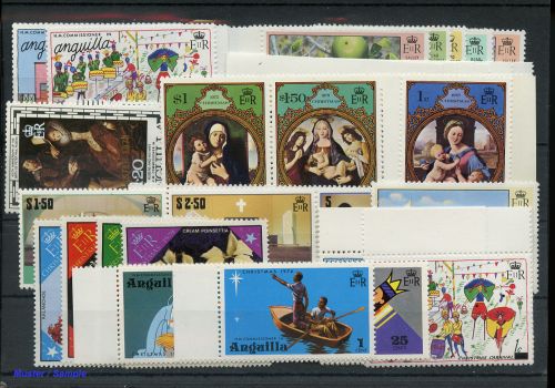 1974, Anguilla, 204-09 u.a., **