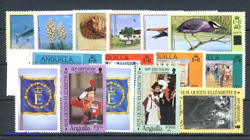 1979, Anguilla, 335-40 u.a., **