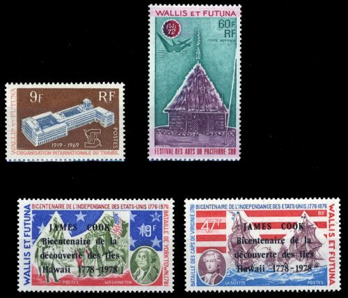 1978, Wallis und Futuna, 297-98 u.a., **