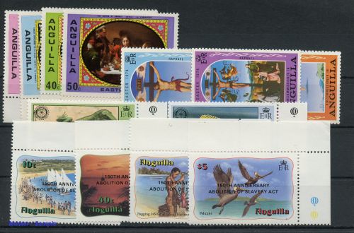 1983, Anguilla, 553-56 u.a., **