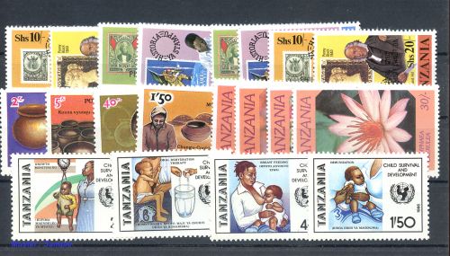 1985, Tansania, 276-79 u.a., **