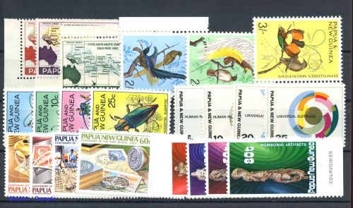 1962, Papua Neuguinea, 512-15 u.a., **