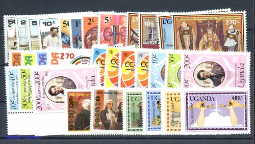 1983, Uganda, 390-93 u.a., **