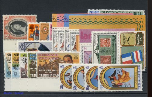 1979, Turks und Caicos Inseln, 436-41 C u.a., **