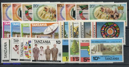 1983, Tansania, 221-24 u.a., **