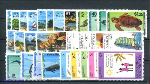 1980, St. Vincent Grenadinen, 182-85 u.a., **