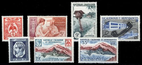 1960, Neukaledonien, 370-76, **