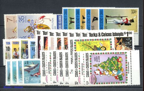 1983, Turks und Caicos Inseln, 648-56 u.a., **