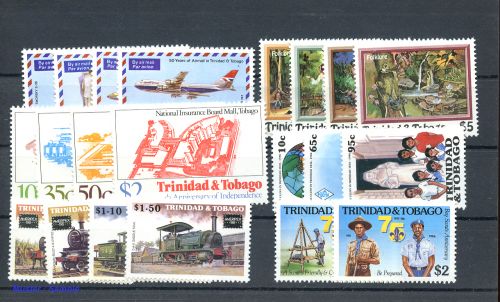 1982, Trinidad und Tobago, 454-57 u.a., **