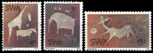 1974, Südwestafrika, 396-98, **