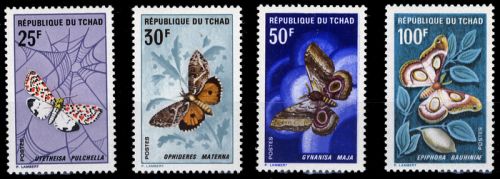 1968, Tschad, 207-10, **