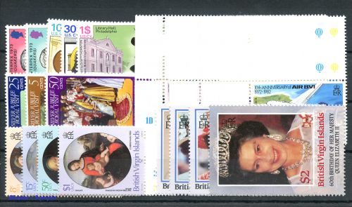1973, Jungferninseln, 245-49 u.a., **