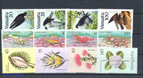 1985, Vanuatu, 694-97 u.a., **