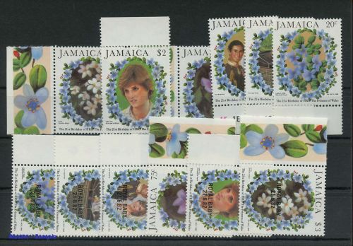 1982, Jamaica, 536-41 u.a., **