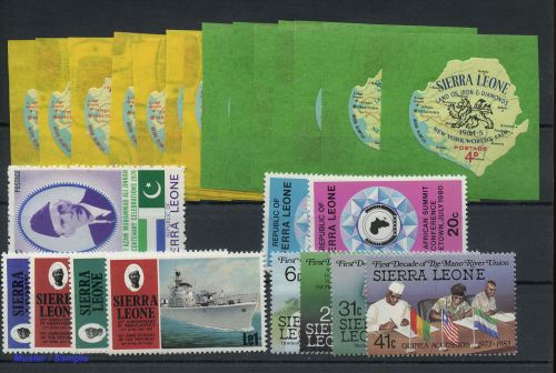 1981, Sierra Leone, 632-35 u.a., **