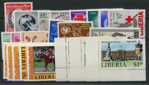 1963, Liberia, 606-09 u.a., **