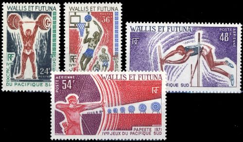 1971, Wallis und Futuna, 230-33, **