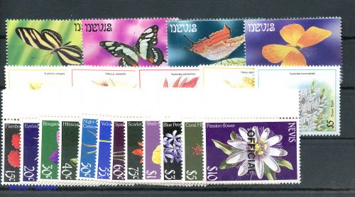 1985, Nevis, D 29-40 u.a., **
