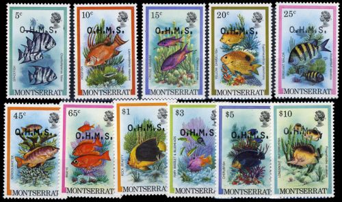 1981, Montserrat, D 32-42, **