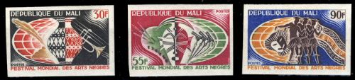 1966, Mali, 120-22 U, **