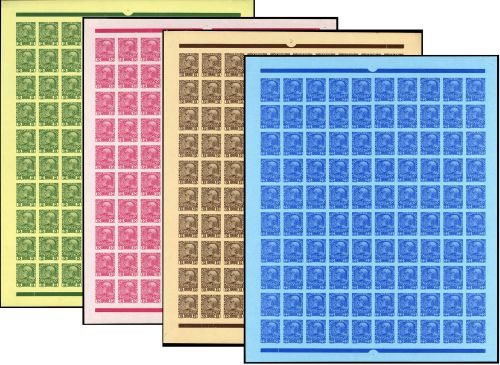 Österreich Post auf Kreta, 17-20 U (100)