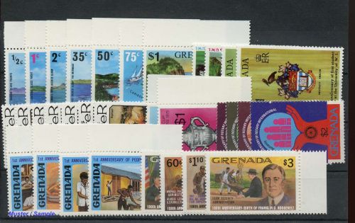 1973, Grenada, 525-31 u.a., **