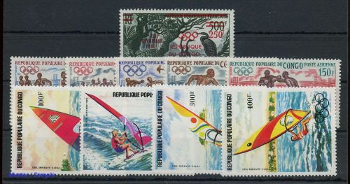 1960, Kongo Brazzaville, 3 u.a., **