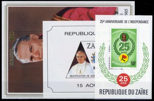 1985, Kongo Kinshasa, Bl. 52 u.a., **