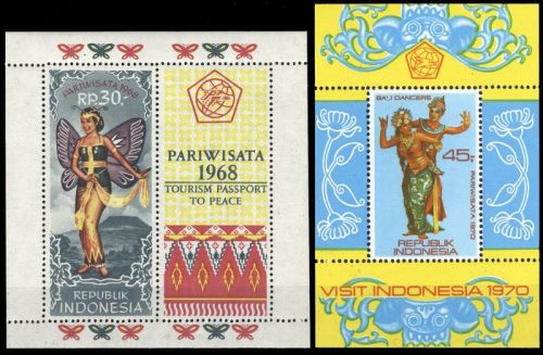 1968, Indonesien, Bl. 11 u.a., **
