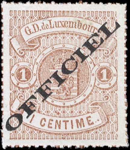 1875, Luxemburg, D 1 I, (*)
