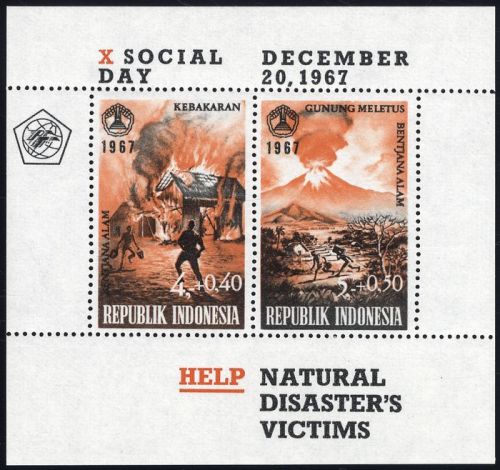 1967, Indonesien, Block 9, **