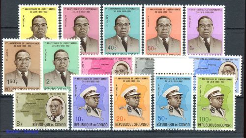 1961, Kongo Kinshasa, 59-73, **