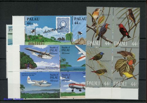 1985, Palau Inseln, 70-73 u.a., **