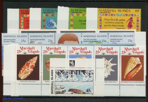 1987, Marshall Inseln, 139-41 u.a., **