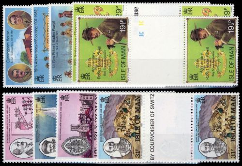 1982, Insel Man, 203-07 ZS u.a., **