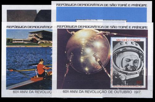 1977, St. Thomas und Prinzeninseln, Bl. 9-12 A, **
