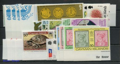 1968, Kaiman-Inseln, 596-99 u.a., **