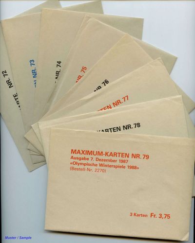 1987, Liechtenstein, ex 1987