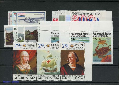 1984, Mikronesien, 21-23 u.a., **